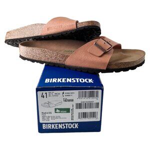Birkenstock Madrid Vegan Sandals — Pecan (Size 41 / W 10) — Med/Narrow NWT